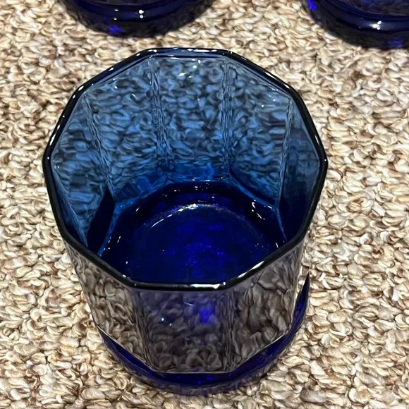 15-Piece Charcuterie or Lunch Set, Cobalt Blue Glass - Picture 14 of 15